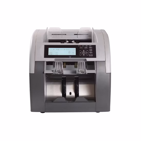 Machine professionnelle de comptage de billets de poche 1 + 1, compteur et trieur d'argent pour devises mixtes